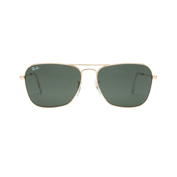 Ray-Ban Caravan RB3136 001 Black/Green (55mm)